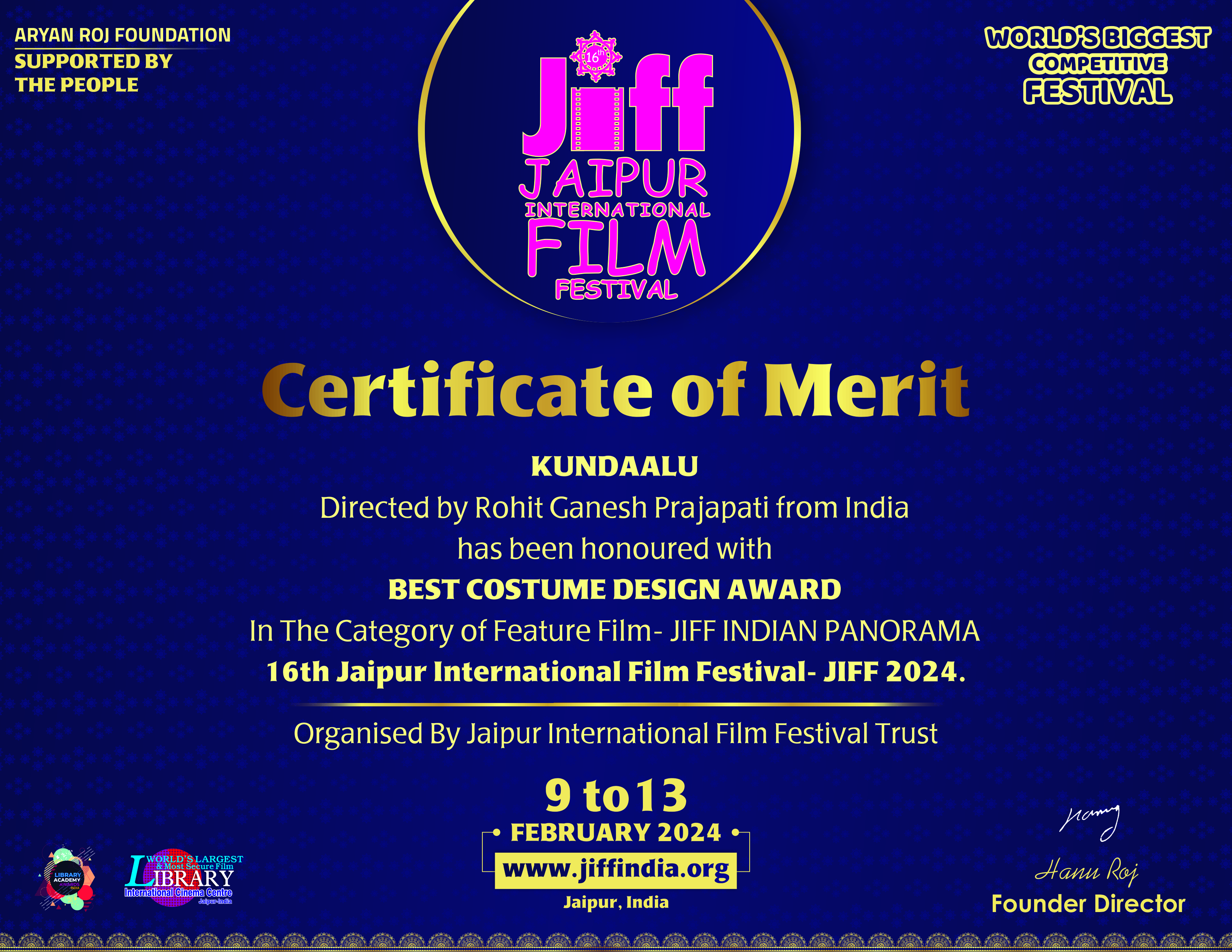 Kundaalu awards