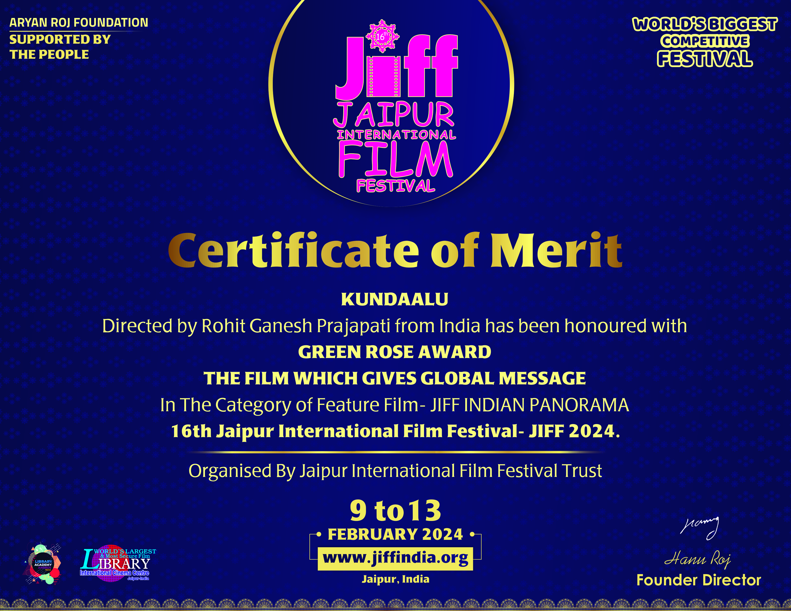 Kundaalu awards